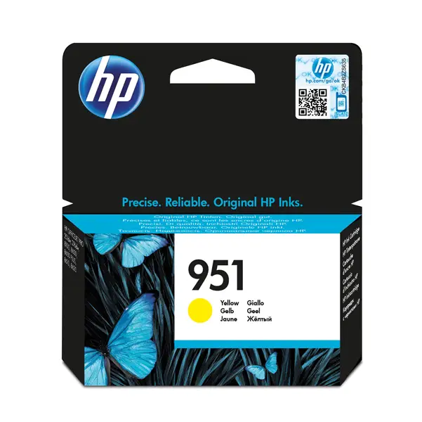 1x CARTUCCIA D'INCHIOSTRO ORIGINAL HP 951 GIALLO