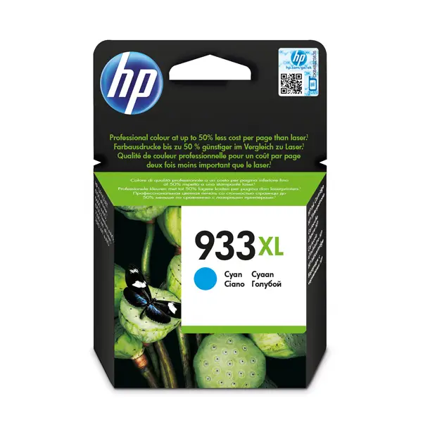 1x CARTUCCIA CIANO INCHIOSTRO HP 933 XL ALTA CAPACITA'