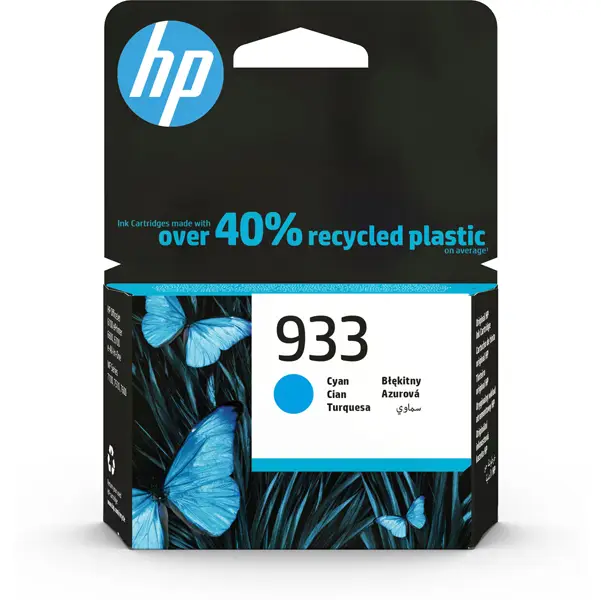 1x Hp Cartuccia ink 933 Ciano