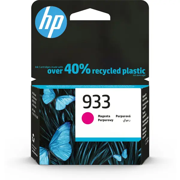 1x Hp Cartuccia ink 933 Magenta