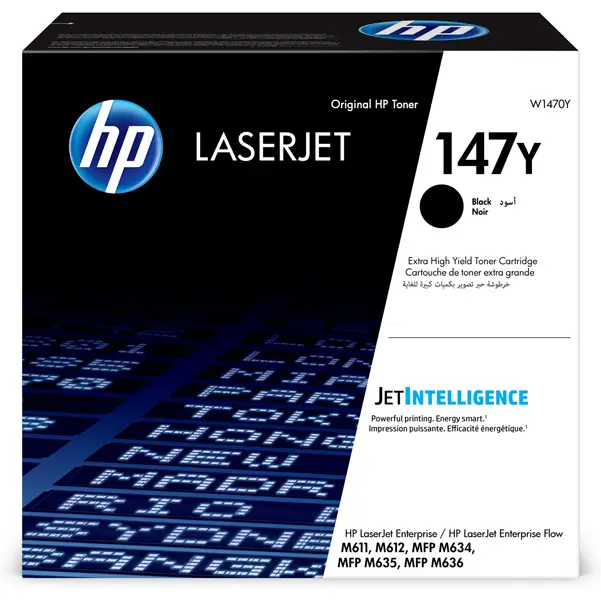 1x Cartuccia toner Hp nero LaserJet HP 147Y ad altissima capacitA'