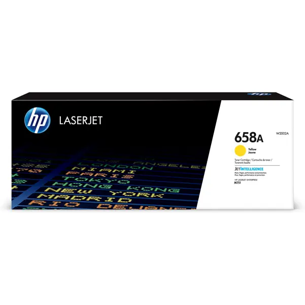 1x Cartuccia toner Hp giallo originale LaserJet HP 658A