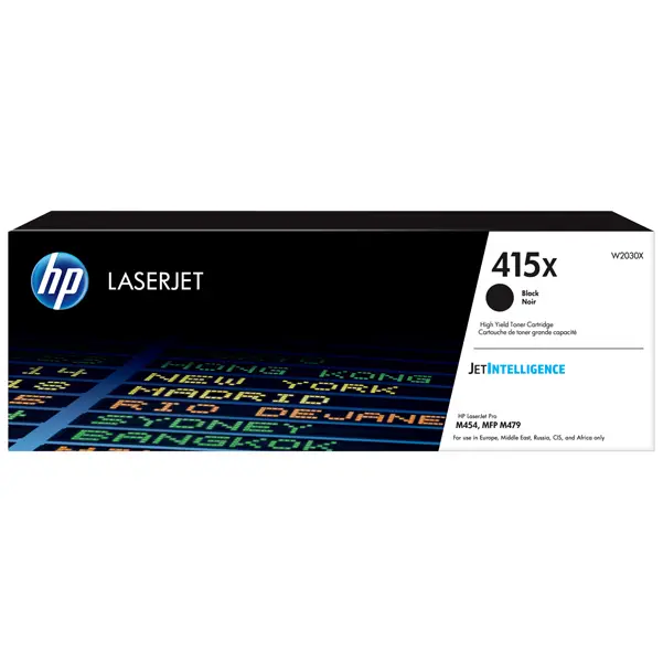 1x Cartuccia toner Nero 415X per HP Color LaserJet Pro M 454 Series/ Pro M 454 dn e