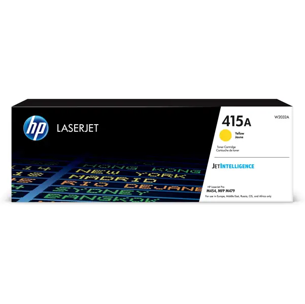 1x Cartuccia toner Giallo 415A per HP Color LaserJet Pro M 454 Series/ Pro M 454 dn