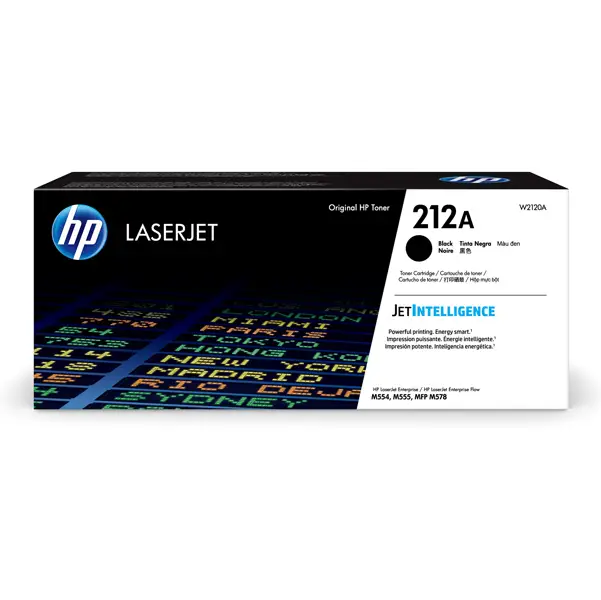 1x Cartuccia Toner Nero 212A per Hp Laser Jet Enterprise M554-M555-MFP M578 Series