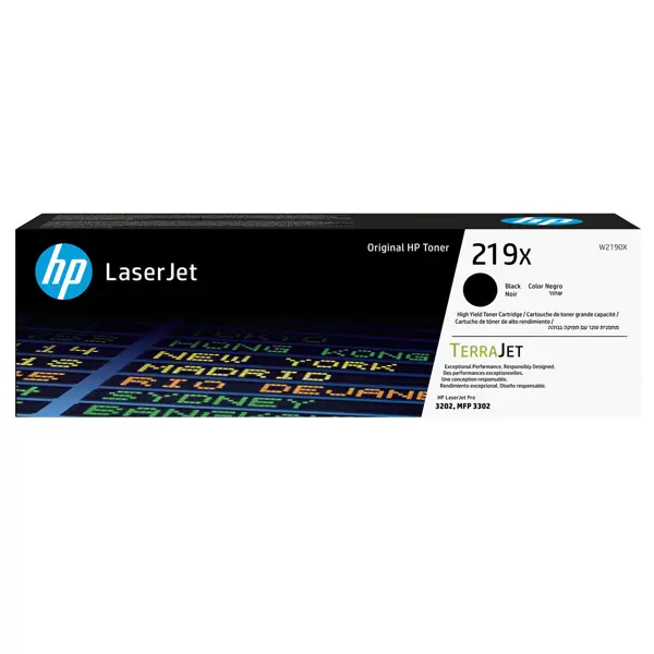 1x Hp Toner Nero 219X _3.200 pag