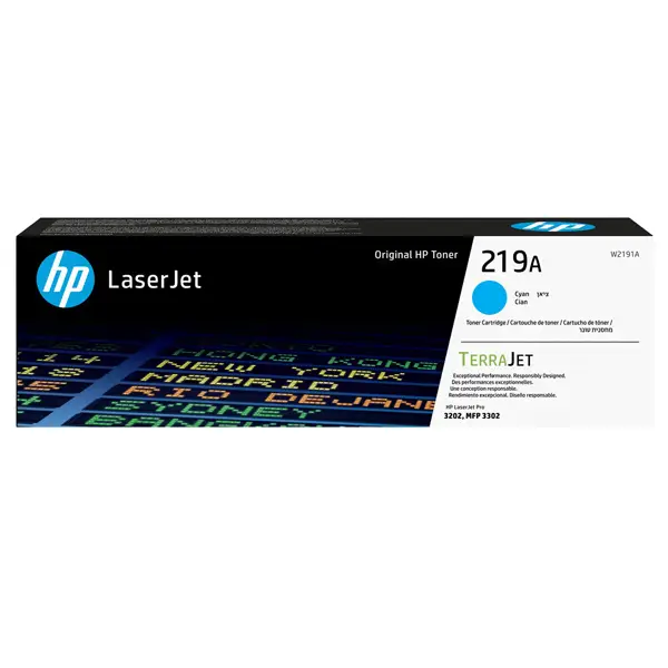 1x Hp Toner Ciano 219A _1.200 pag