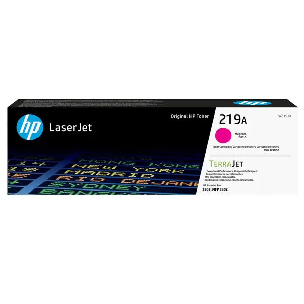 1x Hp Toner Magenta 219A _1.200 pag