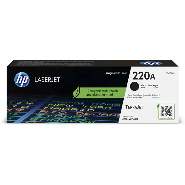 1x HP Cartuccia toner originale nero LaserJet HP 220A_2.000 pag
