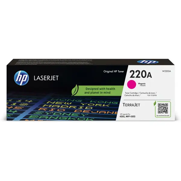 1x HP Cartuccia toner originale magenta LaserJet HP 220A_1.800 pag