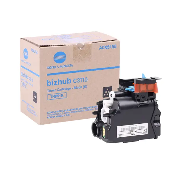 1x TONER NERO TNP-51K PER BIZHUB C3110