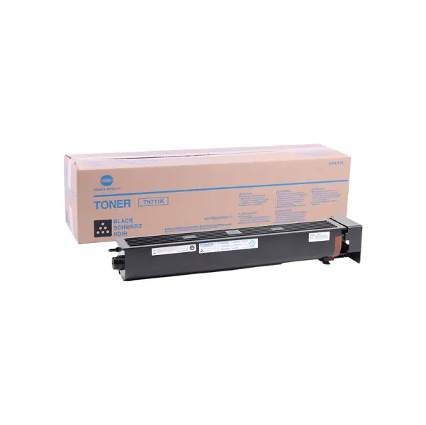 1x TONER NERO PER BIZHUB C654E/C754E (47.200 pagine)-TN-711K