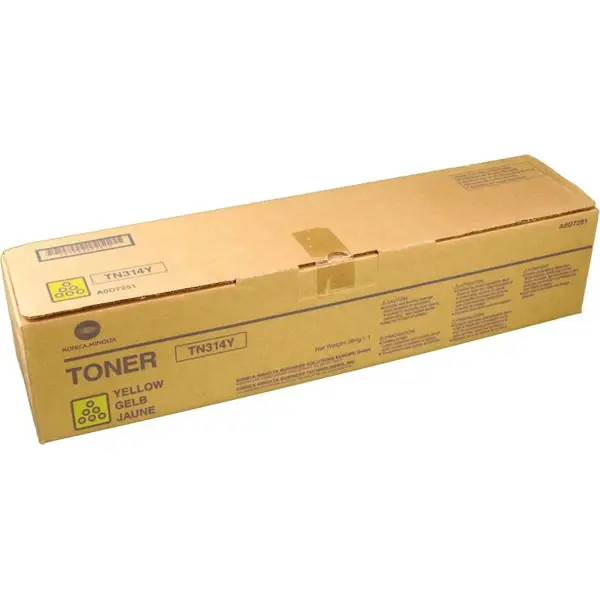 1x TONER GIALLO BIZHUB TN314C C353 C355