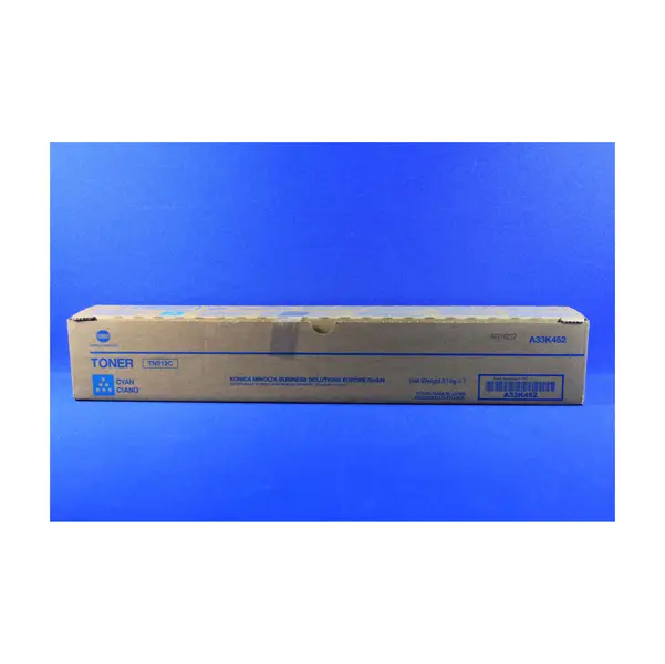 1x TONER CIANO TN-512C BIZHUB C454 C554