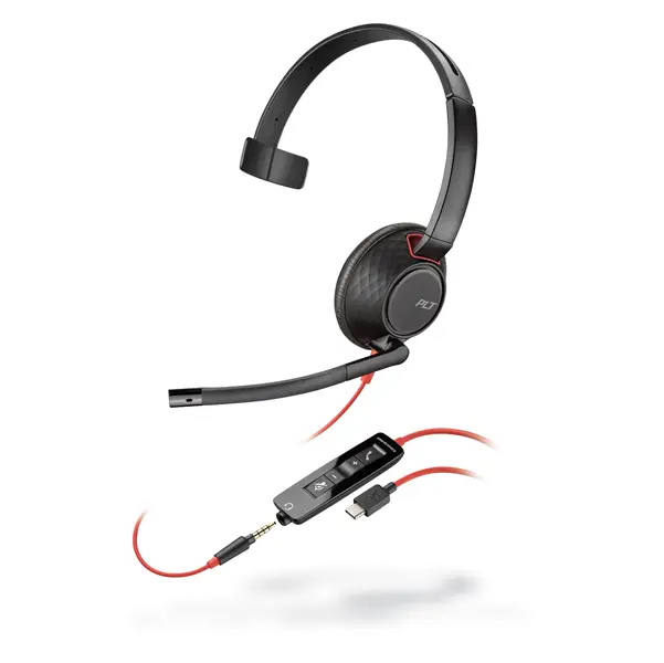 1x Cuffie Blackwire 5210 USB-A -Poly