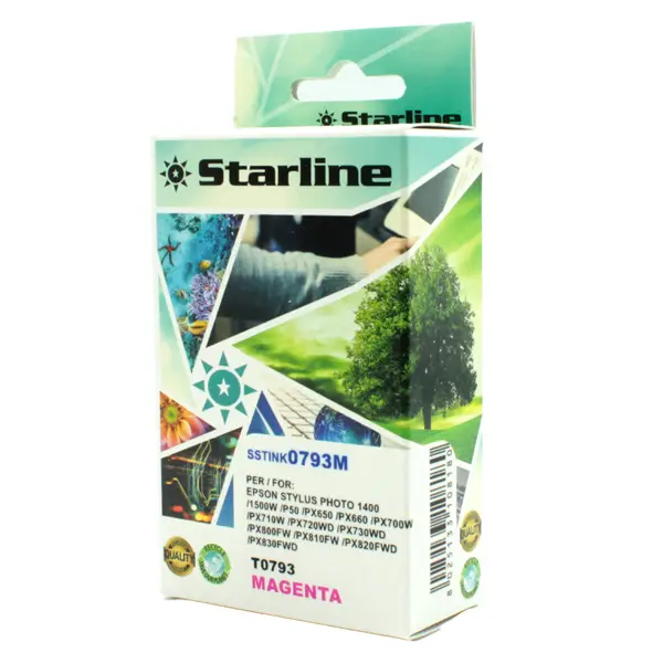 1x CARTUCCIA INK MAGENTA PER PRINT C/EPSON T0793