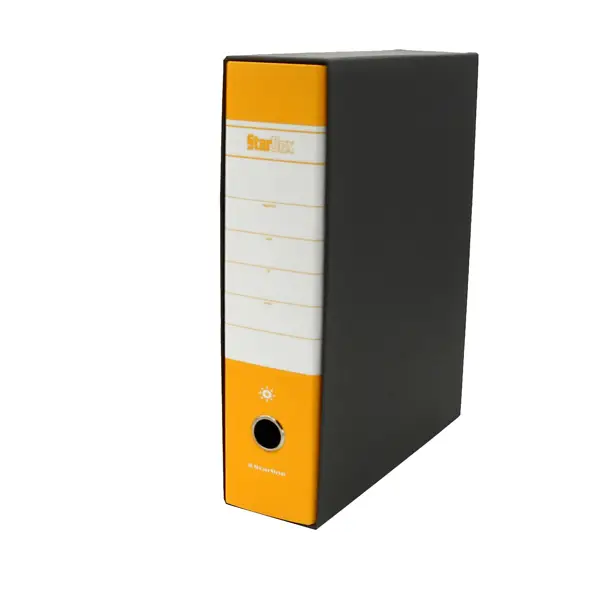 1x Registratore STARBOX f.to protocollo dorso 8cm giallo STARLINE/sfuso