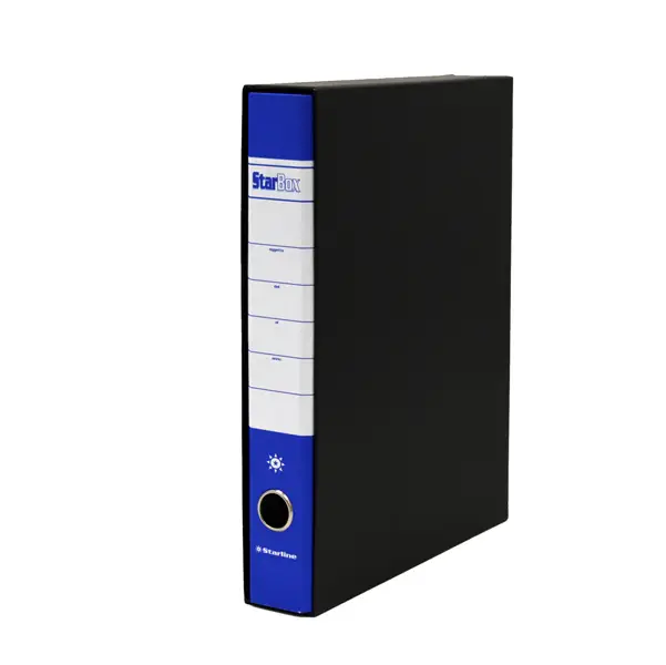 18x Registratore STARBOX f.to protocollo dorso 5cm blu STARLINE
