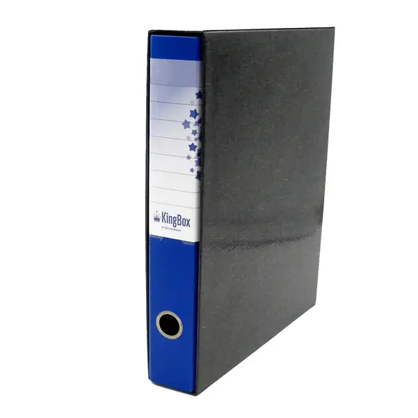 1x Registratore KINGBOX f.to protocollo dorso 5cm blu STARLINE
