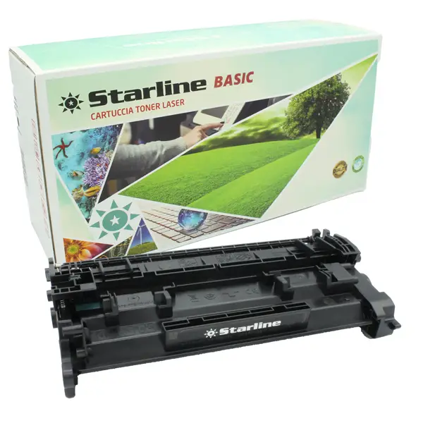 1x Toner Basic Starline Nero x HP 89A x LaserjetEnterprise M507-MFP M528 _5.000 PAG
