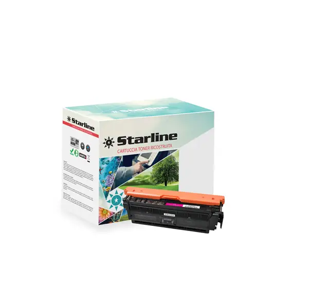 1x TONER RIC MAGENTA PER HP LASER JET SERIE M553 (508X) ALTA CAPACITA