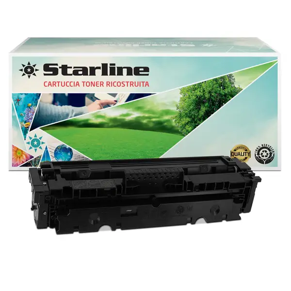 1x Starline Toner nero per HP Laserjet M 450- 454- 455- 470- 479
