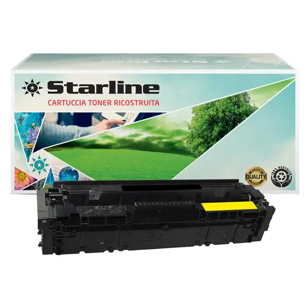 1x Starline Toner Giallo per HP color laserjet pro M255-MFP M283