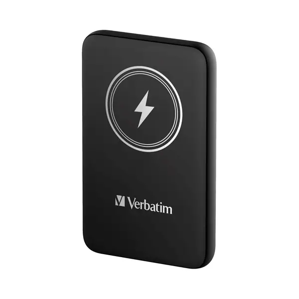 1x Power Bank Wireless Magnetico 10000 mAh Nero_ Verbatim