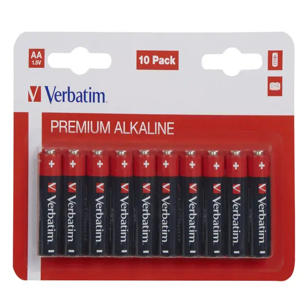1x BLISTER 10 PILE AA ALKALINE