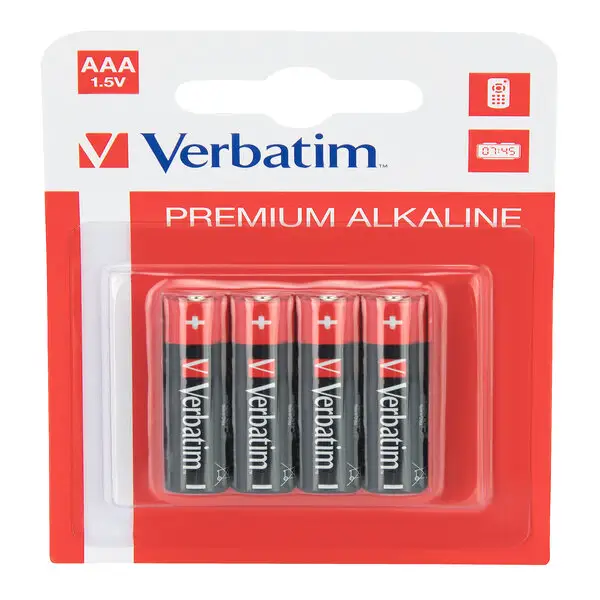 1x SCATOLA 4 PILE AAA ALKALINE MINI STILO