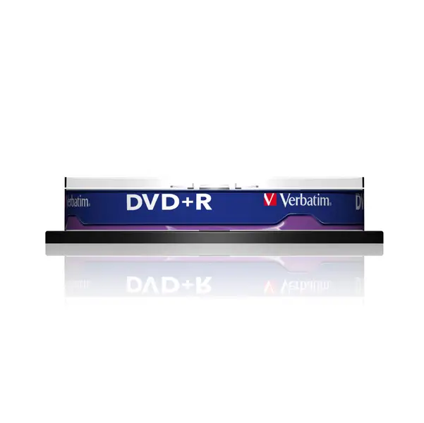 1x SCATOLA 10 DVD+R SPIND MATT 16X 4.7GB SILVER DLP