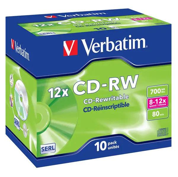 1x SCATOLA 10 CD-RW DATALIFEPLUS 8X-10X 700MB SERIGRAFATO_RISCRIVIBILE