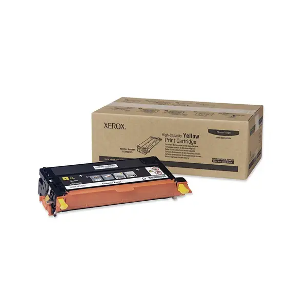 1x CARTUCCIA TONER GIALLO ALTA CAPACITA' PHASER 6180
