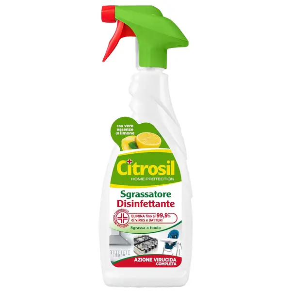 1x Citrosil sgrassante disinfettante virucida in trigger 650ml Limone