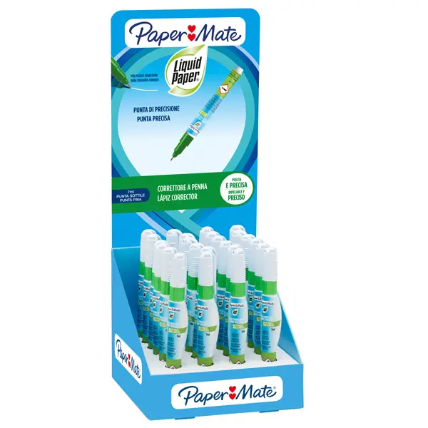 1x Expo correttore Micro Corretion Pen - 24 pezzi - 7ml - Papermate